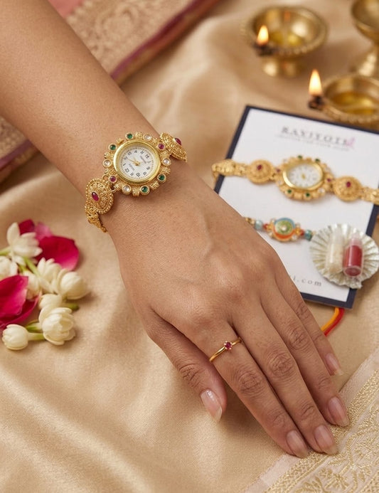 Premium Rakhi Combo for Bhai & Bhabhi