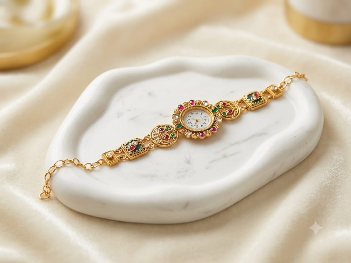 Heritage-Inspired Vintage Bracelet Watch for Women