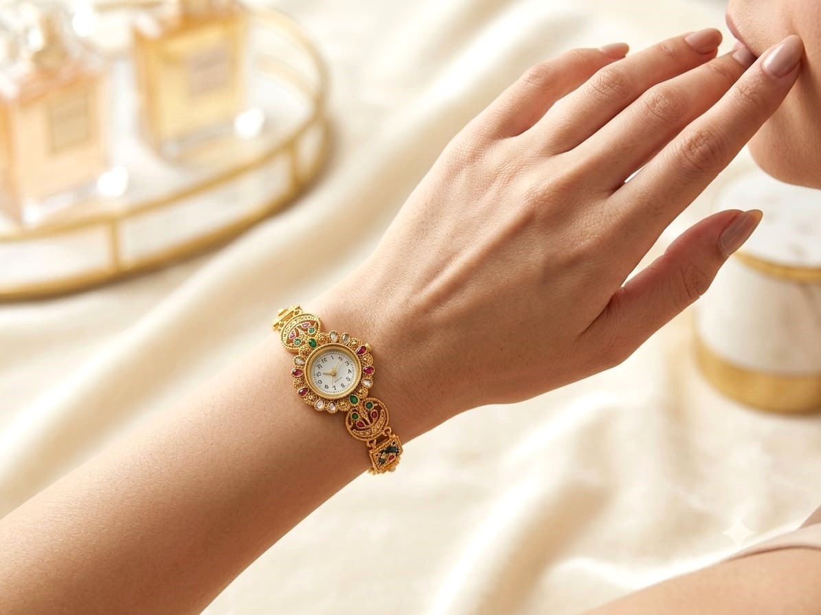 Heritage-Inspired Vintage Bracelet Watch for Women