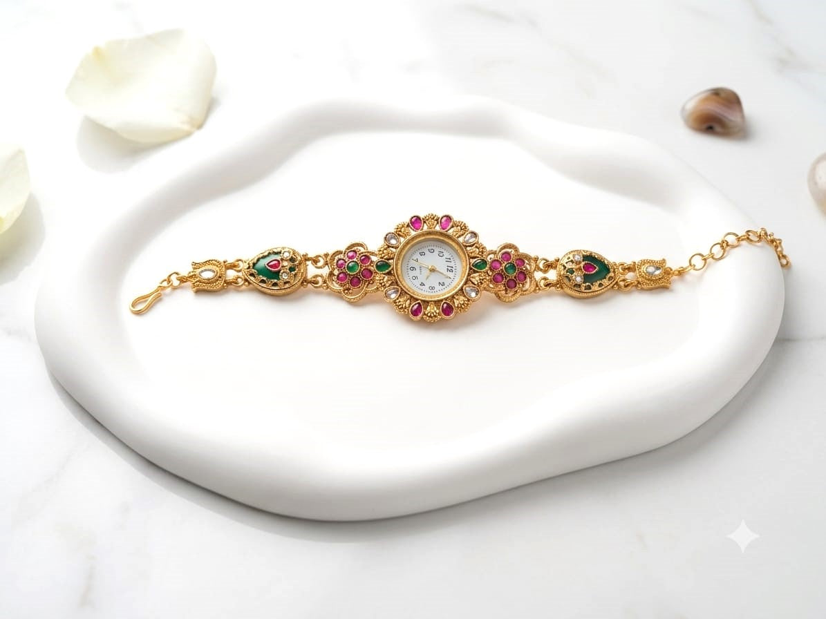 Heritage Floral Bracelet Watch