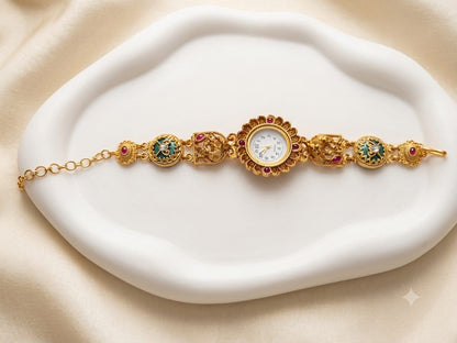 Heritage Floral Bracelet Watch for Women