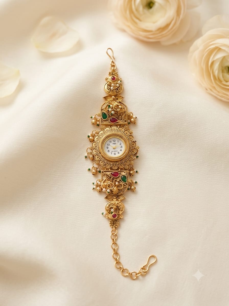 Heritage Gold-Tone Bracelet Watch
