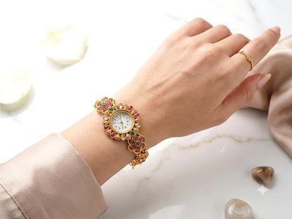 Heritage Floral Bracelet Watch