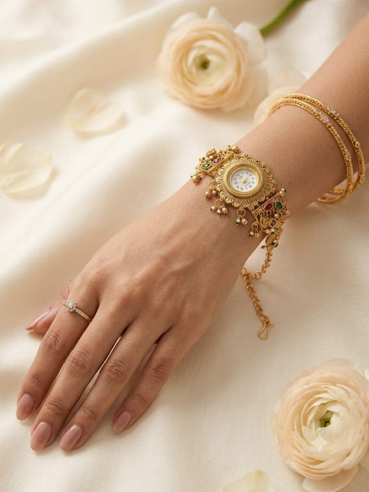 Heritage Gold-Tone Bracelet Watch