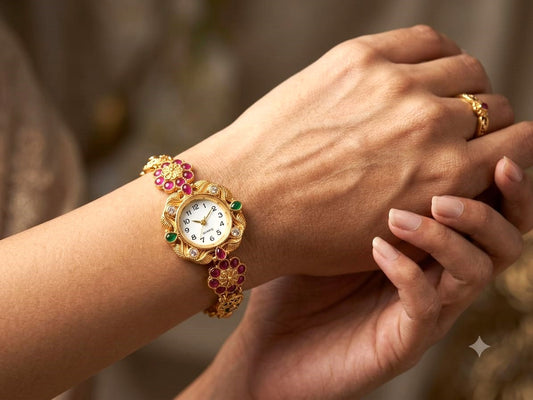 Heritage Lotus Bracelet Watch