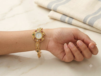 Luxury Heritage Gold Bracelet Watch