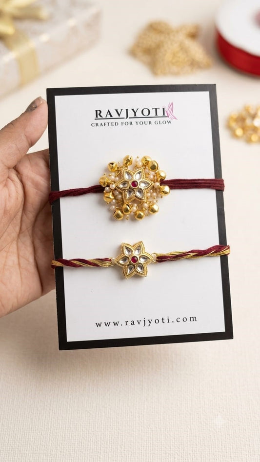 Premium Bhai Bhabhi Rakhi Set