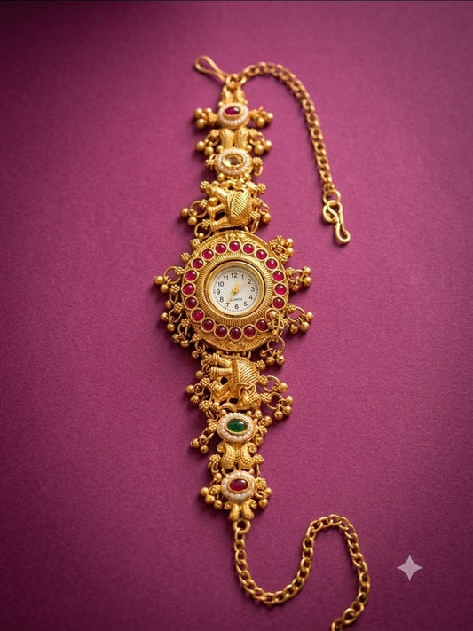 Royal Heritage Gold-Tone Bracelet Watch