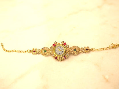 Royal Heritage Gold-Tone Bracelet Watch