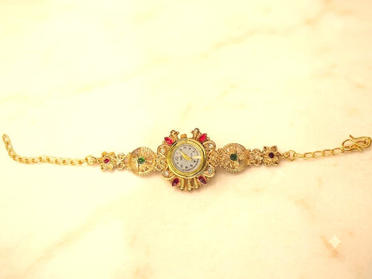 Royal Heritage Gold-Tone Bracelet Watch