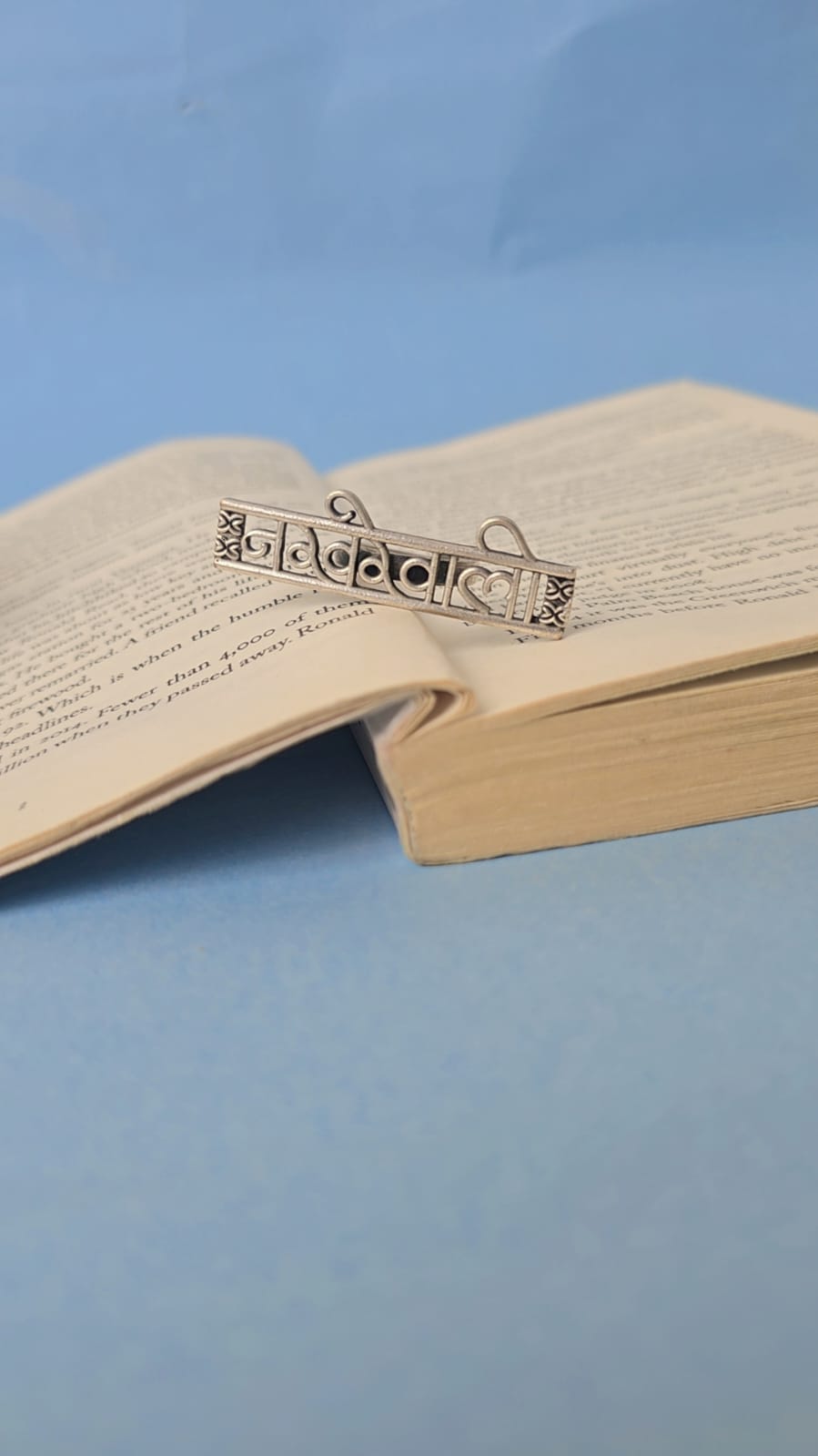Oxidized Silver Nakhrewali Ring for Women